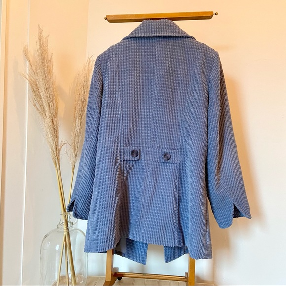 Vintage Ingenuity Blazer Jacket | Dusty Blue 💫 - Picture 2 of 6